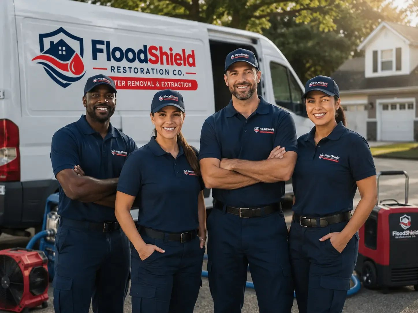 Flood Damage Restoration company in Newdale, ID
